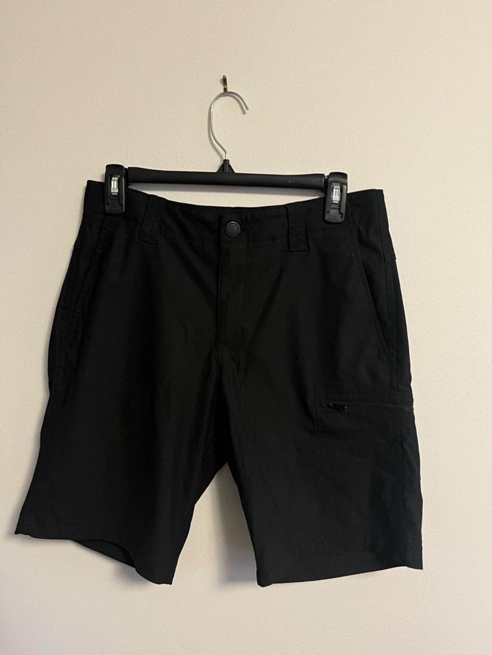 Men's Black Performance Shorts